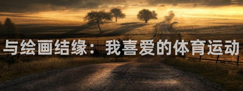 中欧体育zoty下载：与绘画结缘：我喜爱的体育运动